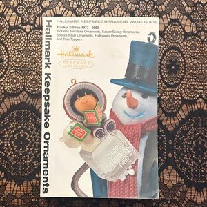 Hallmark Keepsake Ornament Guide with Snowman and Child
